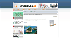 Desktop Screenshot of brabridge.no